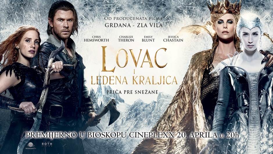  "Lovac i ledena kraljica" 20. aprila u Cineplexx-u 