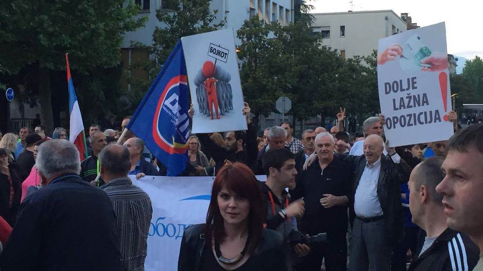  Završen protest Demokratskog fronta 