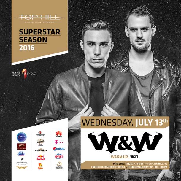  W&W u Top Hill-u, dijelimo karte! 