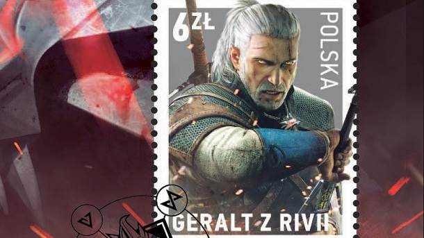  Geralt je na poštanskim markicama u Poljskoj 