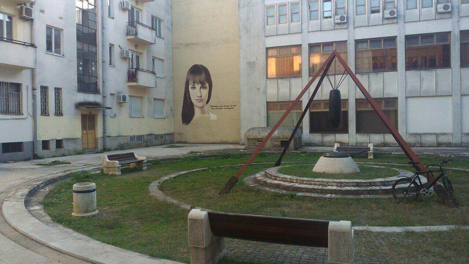  Mural u Podgorici u sjećanje na Kseniju FOTO 