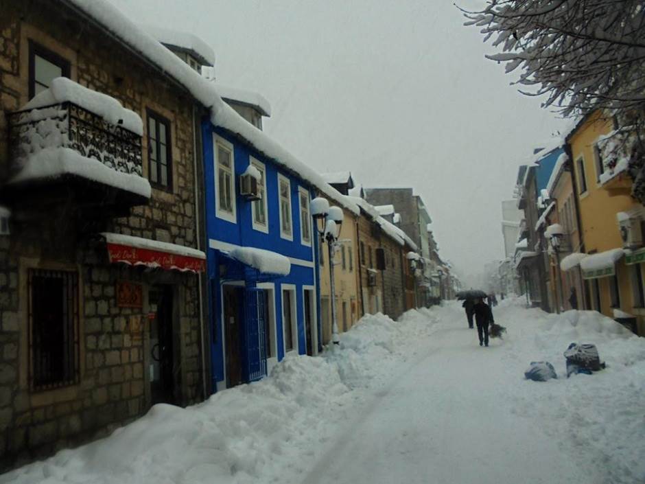  Kad Cetinje okiti snijeg (FOTO) 