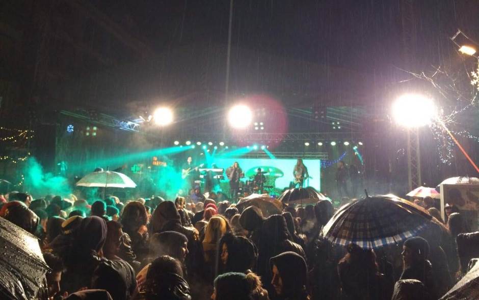  Doček Pravoslavne nove godine pod kišobranima FOTO 