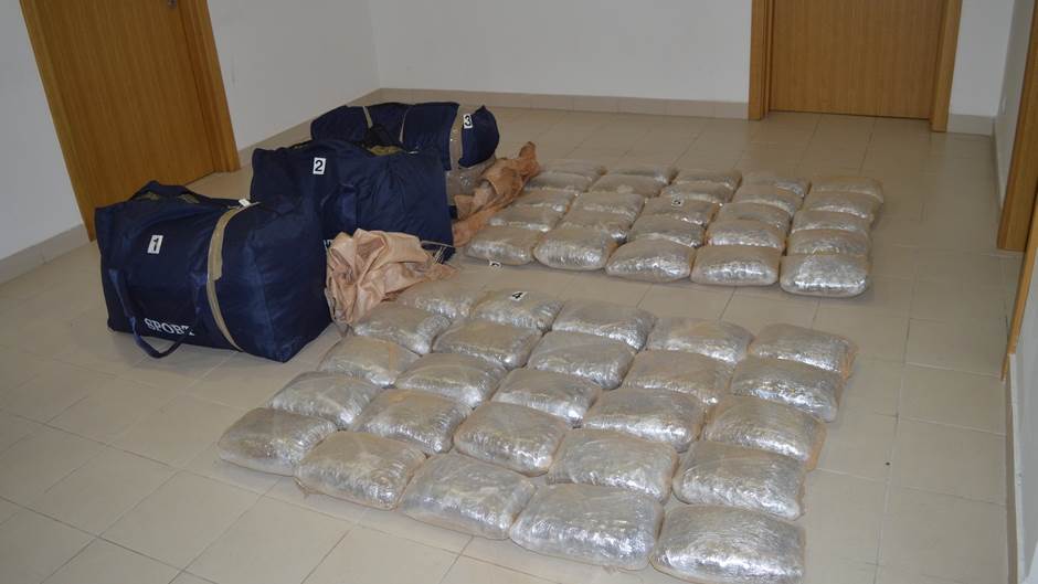  U Tuzima nađeno 120 kilograma droge 