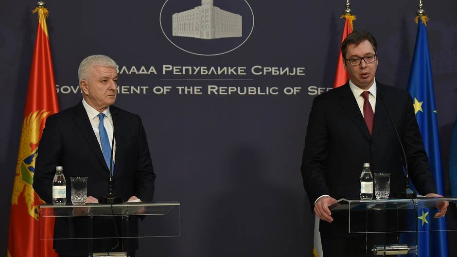  Vučić: Crna Gora u NATO - nije prijetnja 