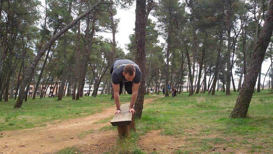  Vukašinov trening u parku (FOTO, VIDEO) 