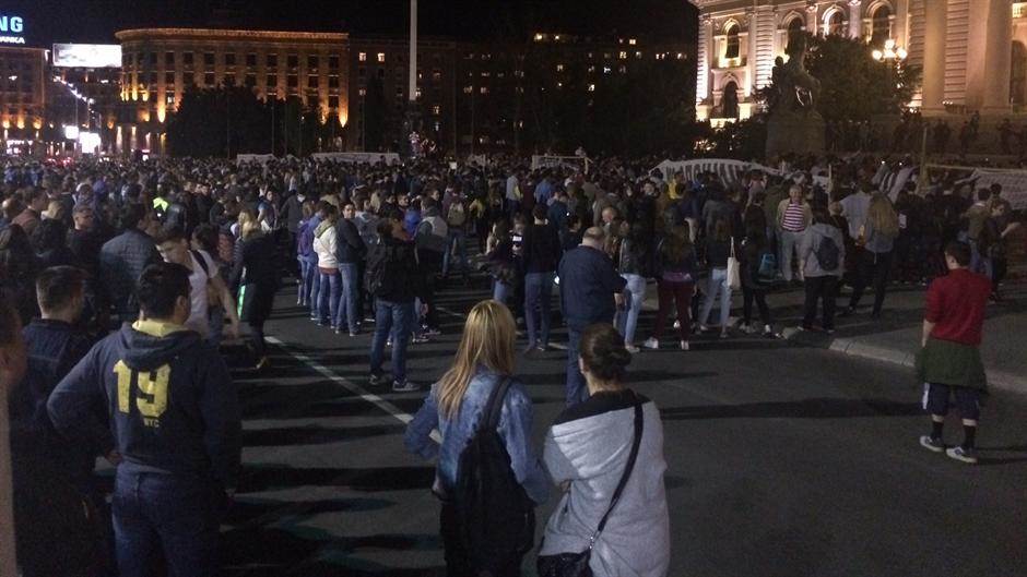 Beograd: Protest studenata zbog izbora 