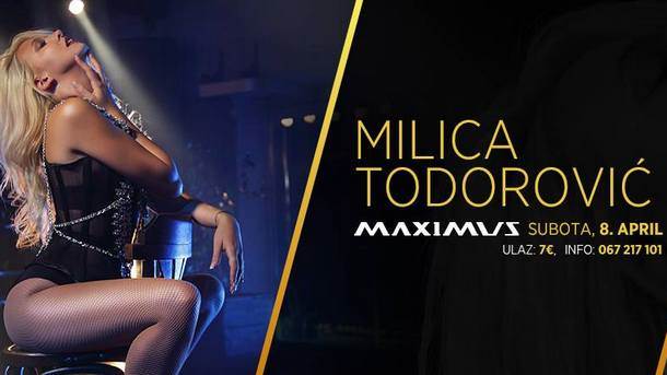  Milica Todorović u subotu u Maximusu! 