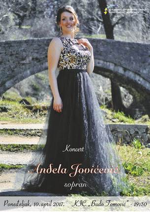  Koncert sopranistkinje Anđele Jovićević u KIC-u 