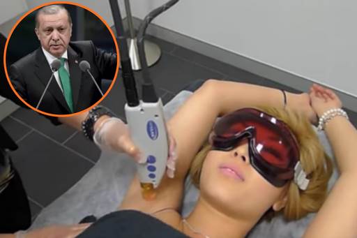  Erdogan zabranio lasersko uklanjanje dlačica! 