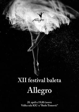  Dvanaesti festival baleta “Allegro” u KIC-u 
