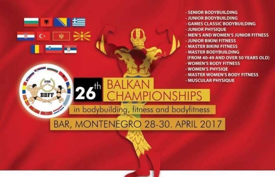  Balkansko prvenstvo u bodibildingu u Baru 