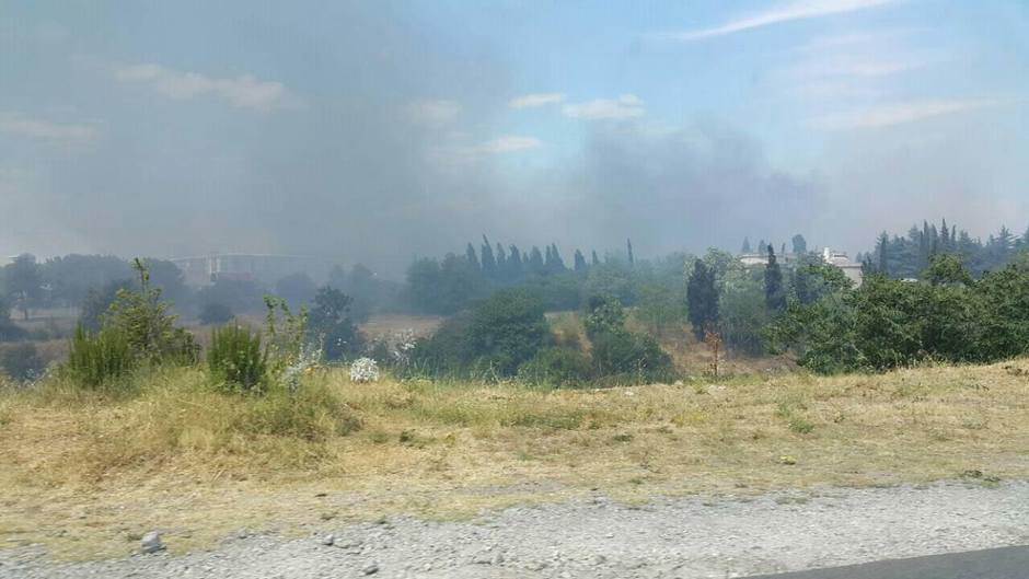  Požari na teritoriji Podgorice pod kontrolom 