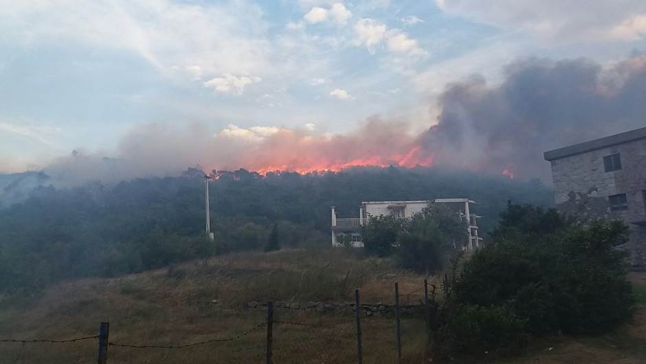  Bar: identifikovan i sankcionisan ukrajinski državljanin koji je zapalio vatru na otvorenom prostoru 