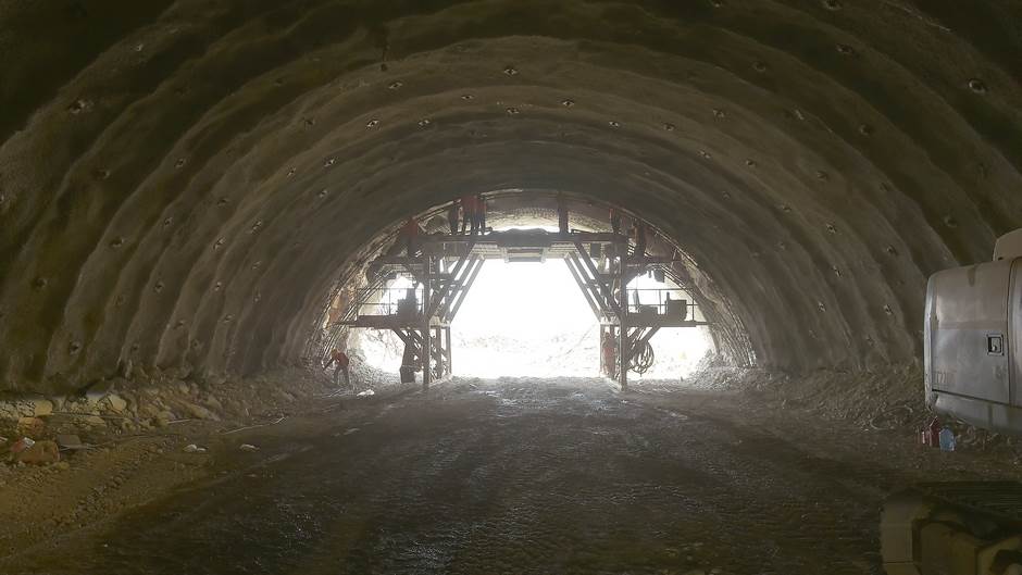  Tuneli na trećoj sekciji do avgusta 2018. 
