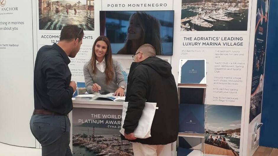  Porto Montenegro na sajmu nautike  u Southampton-u 