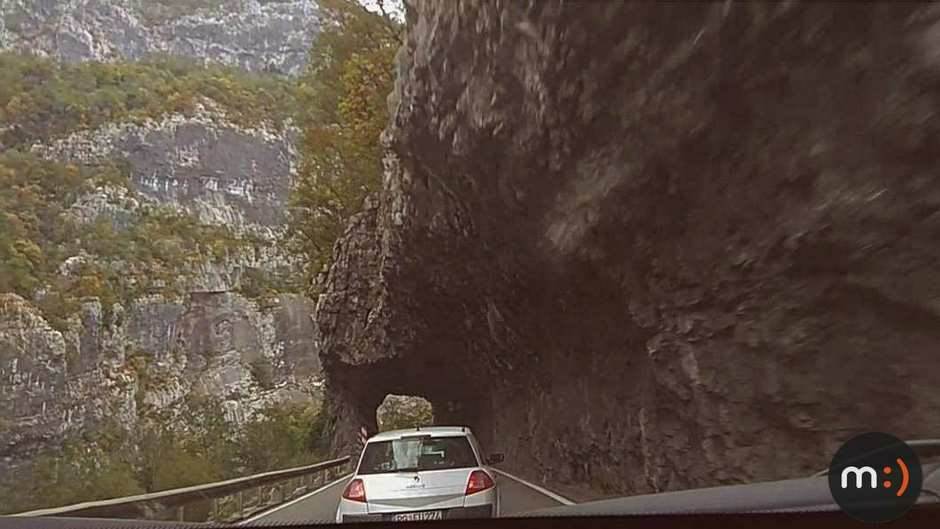  Preticao preko pune u kanjonu Morače! VIDEO 