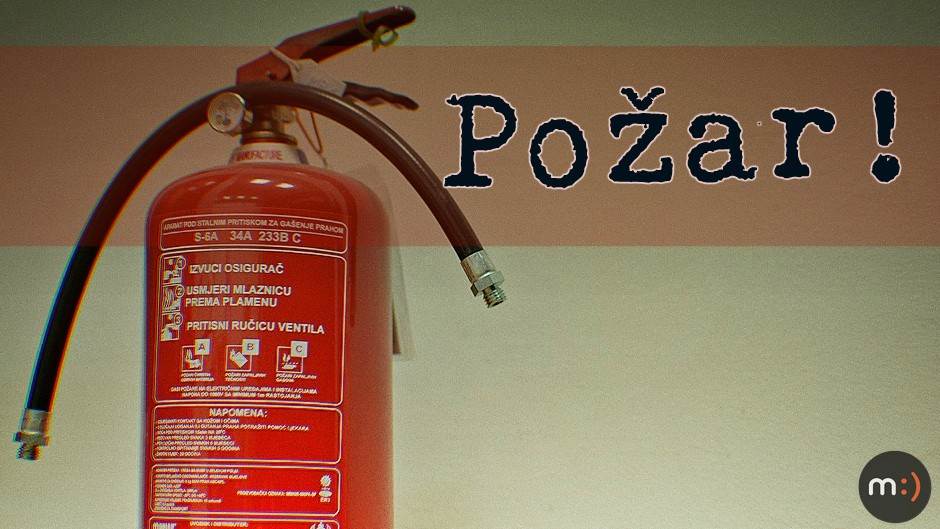  Podgorica: U požaru izgorio stan  