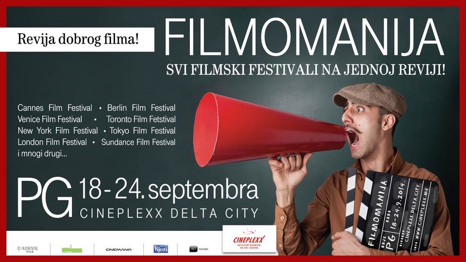  FILMOMANIJA u Cineplexx-u 