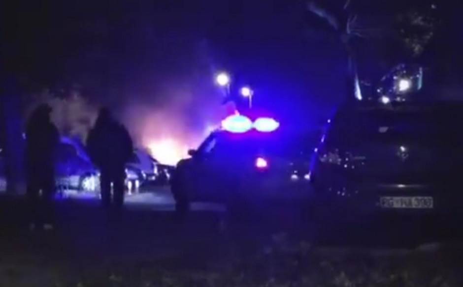  Tri automobila izgorjela u Podgorici! (VIDEO) 