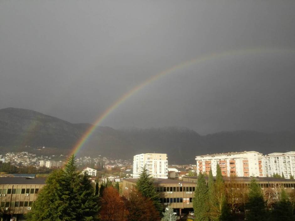  U srijedu oblačno sa kišom, posle podne razvedravanje 