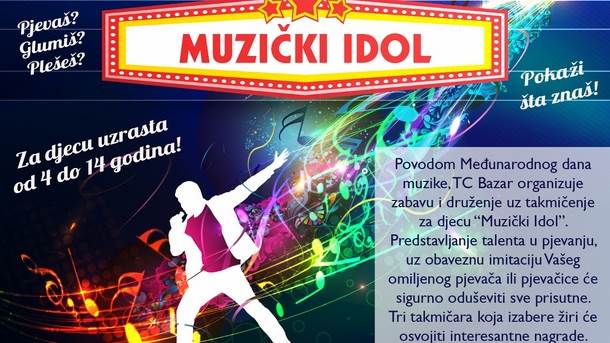  “Muzički Idol” u Bazaru 