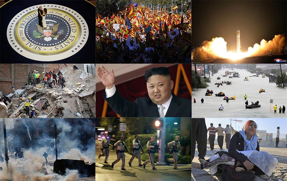  HAOS u svijetu 2017: Napadi, katastrofe, razdor... 