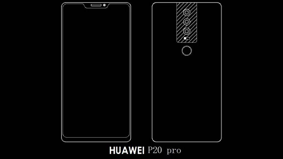  Huawei P20: Tri kamere pozadi i iPhone X sistem 