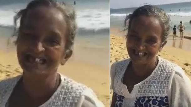  Gospođa sa Šri Lanke vam želi Srećan Božić (VIDEO) 
