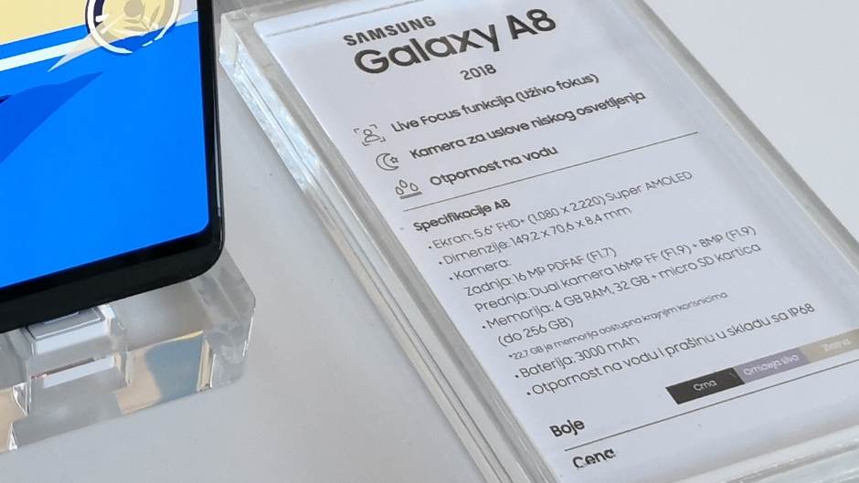  Galaxy A8: Kao S8, ali jeftiniji (opis, cijena) 