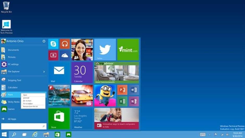  Windows 10 dobio "Action centar" i još dve opcije 