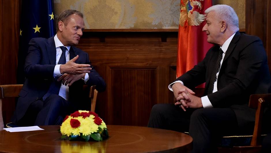  Tusk: Crna Gora prednjači na putu ka EU 