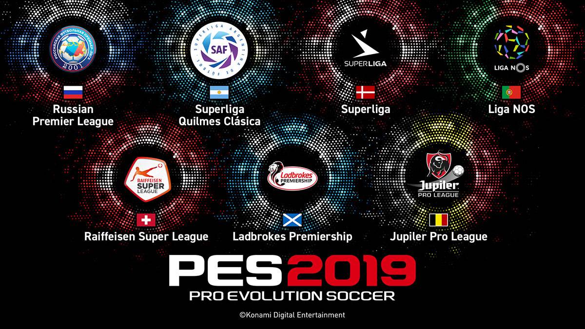  PES 2019: Licencirano sedam zvaničnih liga 
