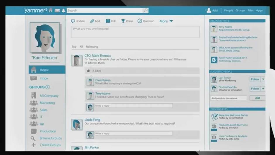  Yammer, nova društvena mreža 