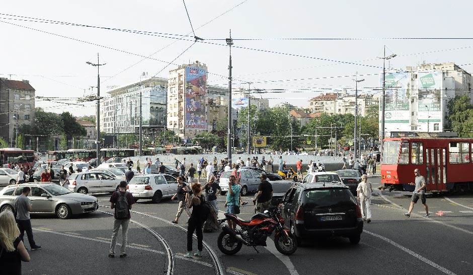  Protest zbog goriva: Blokada Beograda FOTO, VIDEO 