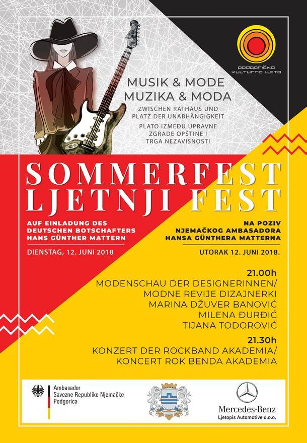  Fest njemačkog ambasadora 12. juna u Podgorici 