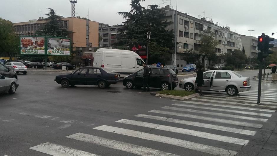  Manji lančani sudar u Podgorici  