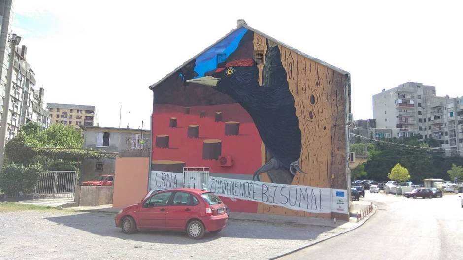  Podgorica dobila još jedan mural Miša Joškića 