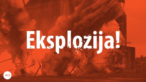  Snažna eksplozija kod ambasade Slovačke u centru Moskve! VIDEO 