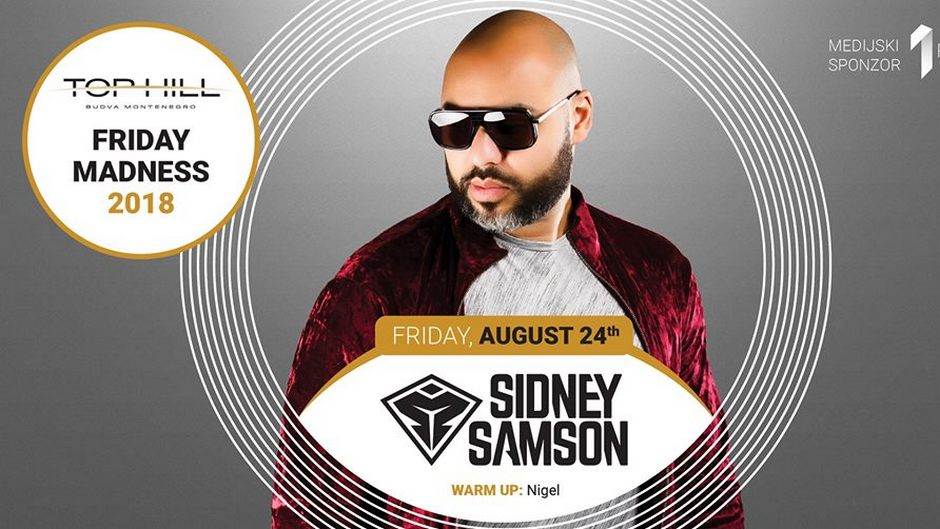  DJ Sidney Samson u Top Hill-u, poklanjamo karte! 