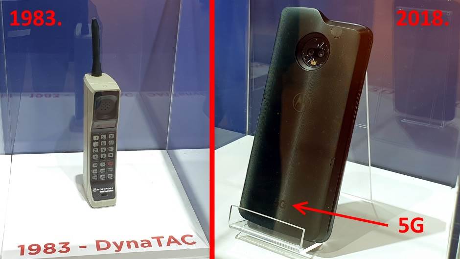  Prvi i poslednji mobilni telefon na istoj slici 