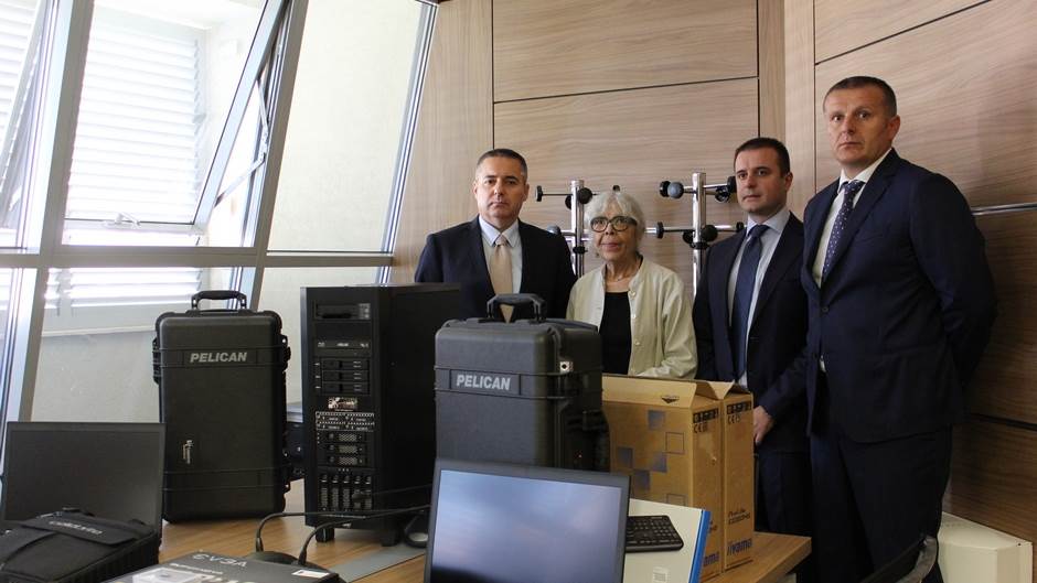  Misija OEBS-a donirala policiji opremu vrijednu 52.000 eura 