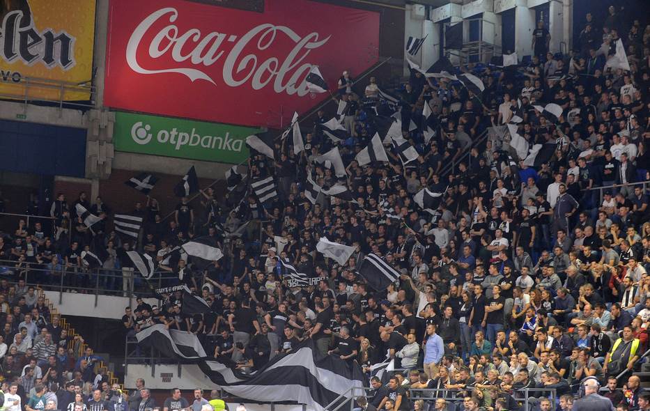  Evrokup: Kazna za Partizan zbog navijača - 8.500 evra 