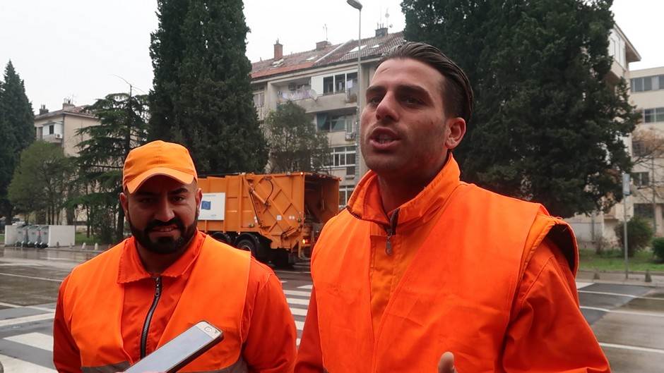  Grad je čist jer oni vrijedno rade čistoća Podgorica komunalci intervju 