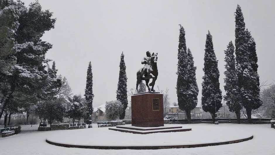  U Podgorici je oko 7 sati počeo da pada snijeg 