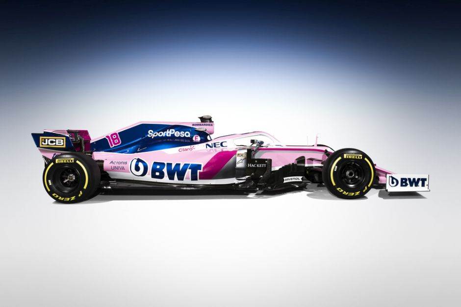  Roze bolidi Formule 1 promijenili ime u Sportpesa Racing Point F1  