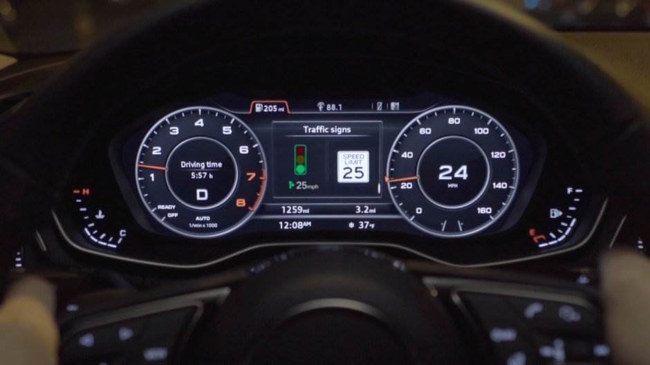  Audi GLOSA semafori trajanje crveno zeleno svetla 