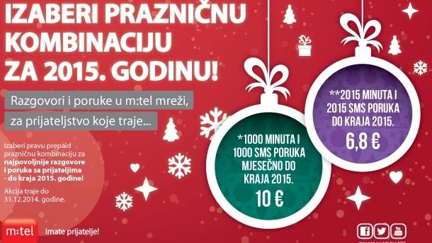  Izaberi prazničnu kombinaciju za 2015. godinu! 