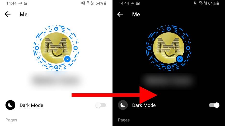  Messenger-Dark-Mode-kako-aktivirati-Messenger-Dark-Mode-posalji-emoji-mjesec-Messenger-Dark-Mode 