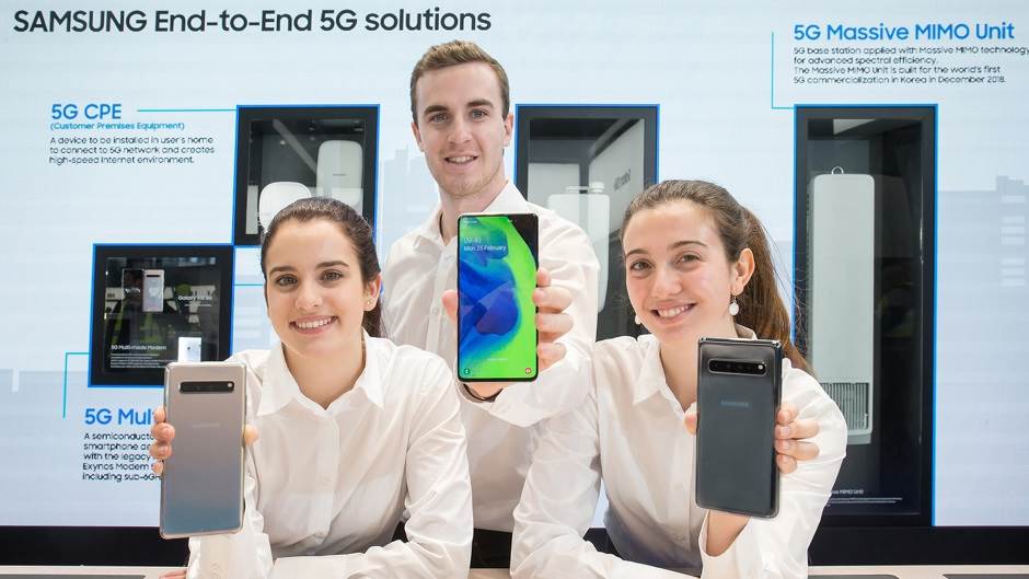  Samsung Galaxy S10 5G uzivo Samsung 5G MWC 2019 Samsung Galaxy S10 5G MWC 2019 